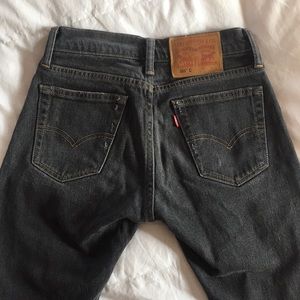 505 C Black Levi’s Denim